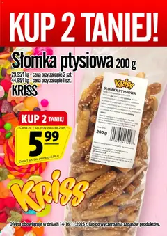 Podgląd Prim Market Promocja - Słomka Ptysiowa ważny od 14.11.2025
