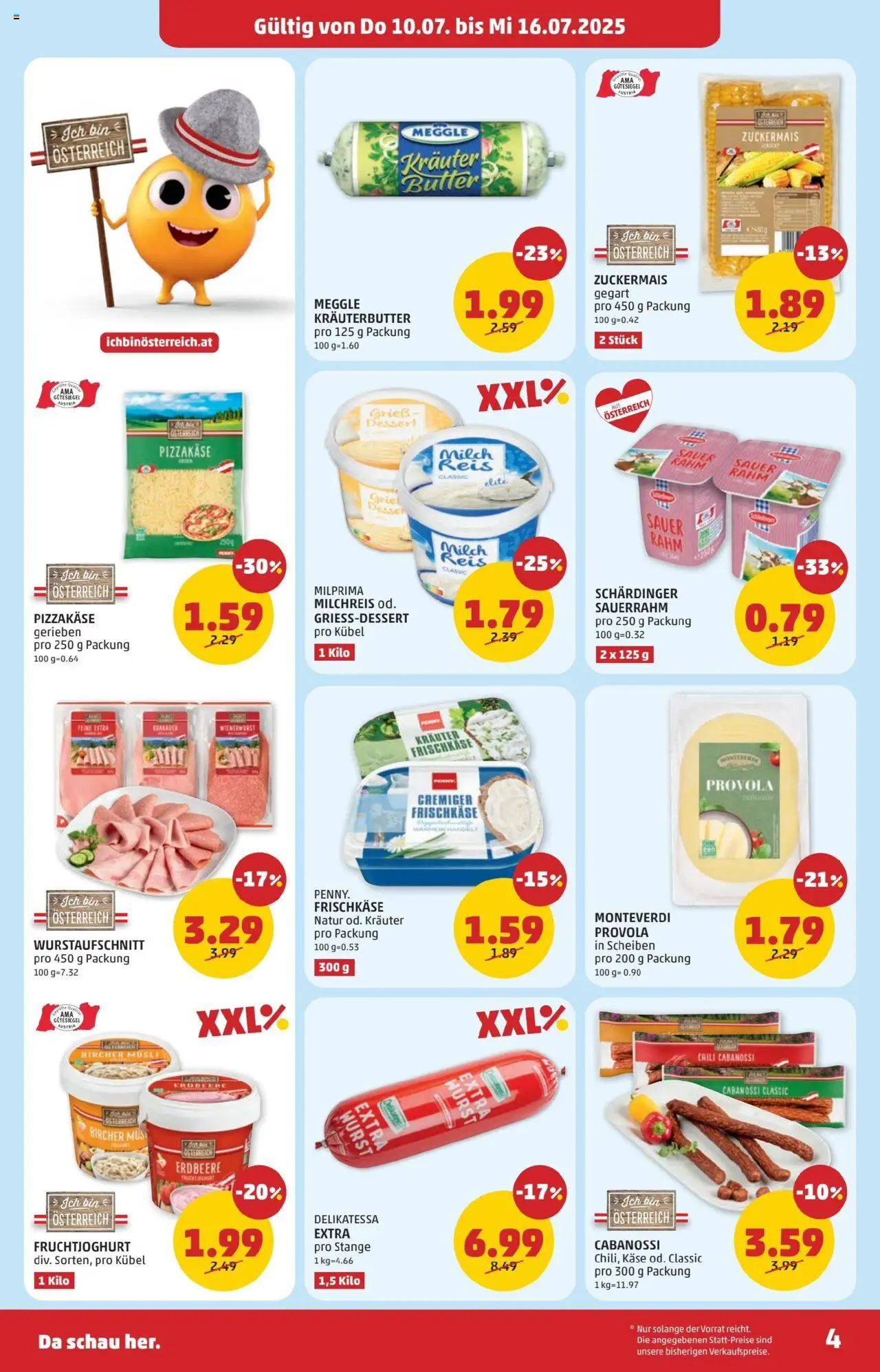 Penny Markt Flugblatt - Eröffnung in 4060 Leonding - Seite 4- gültig ab 10.07.2025