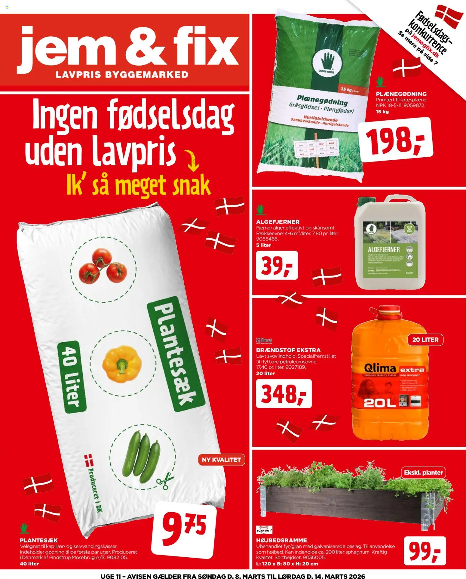 Jem & fix - Tilbudsavis uge 11 - side 1- gyldig fra 08/03/2026