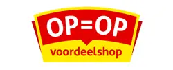 OP is OP-winkel in Nederland logo