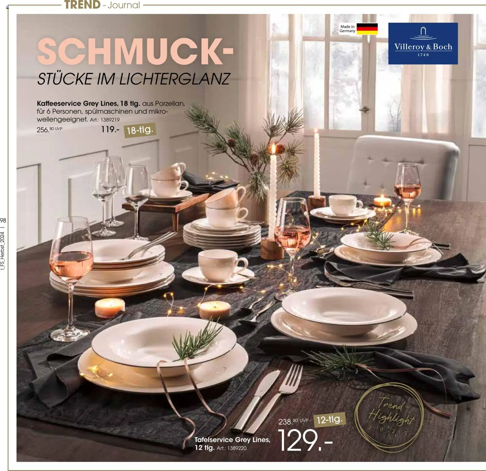 Zurbrüggen Trend-Journal Herbst - Seite 98 - gültig ab 21.10.2025