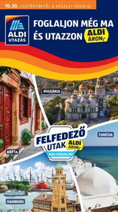 Előnézet Aldi - Utazás katalógus érvényes 2025.10.30.-tól