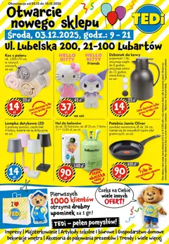 Podgląd TEDi Gazetka - Lubartów ważny od 03.12.2025
