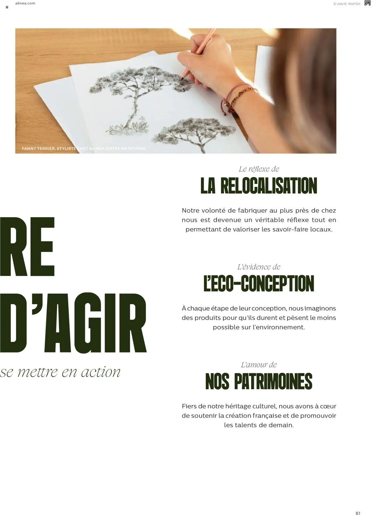 Alinéa catalogue - page 81 - valable à partir du 01/05/2024