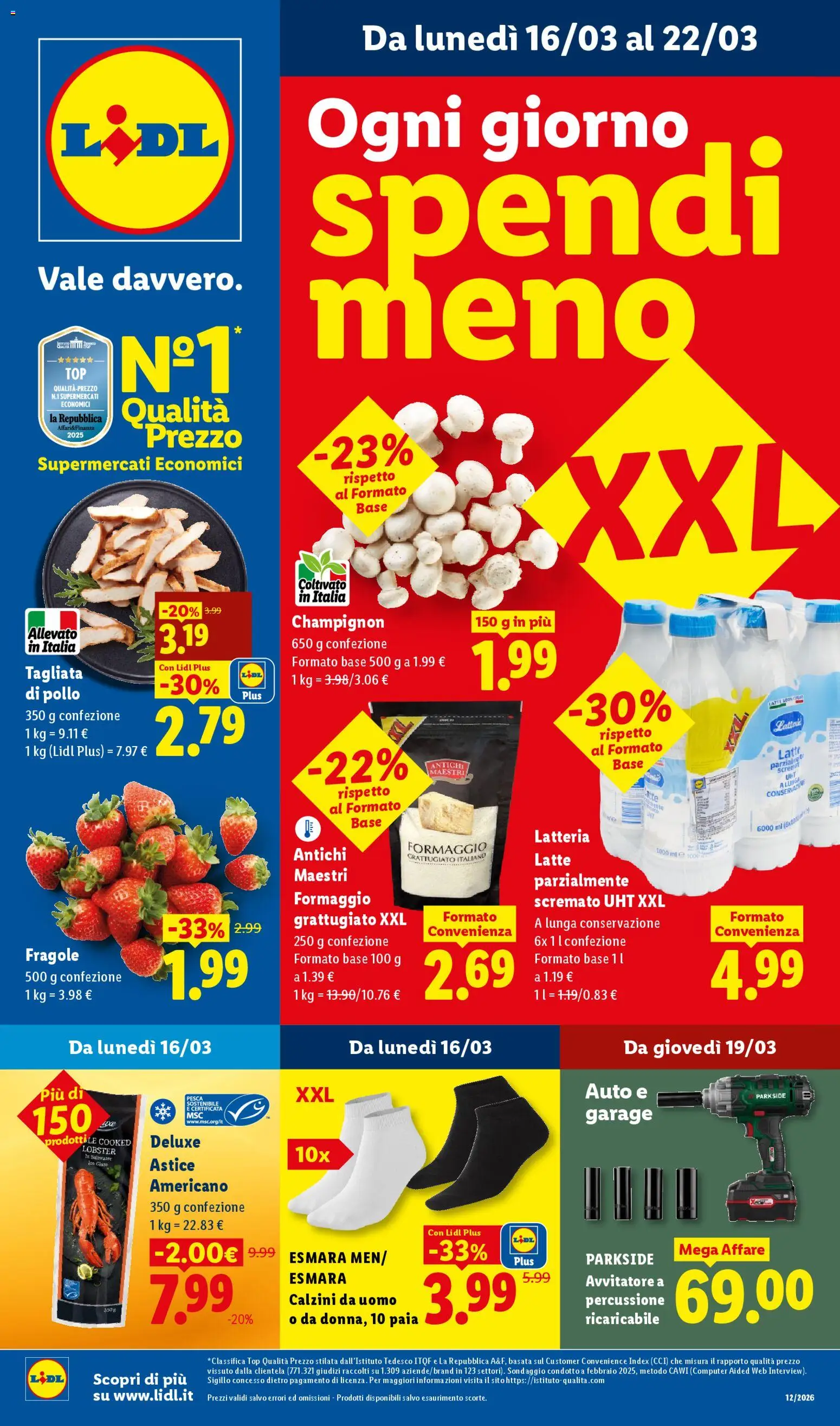 Lidl volantino - pagina 1 - valido dal 16/03/2026