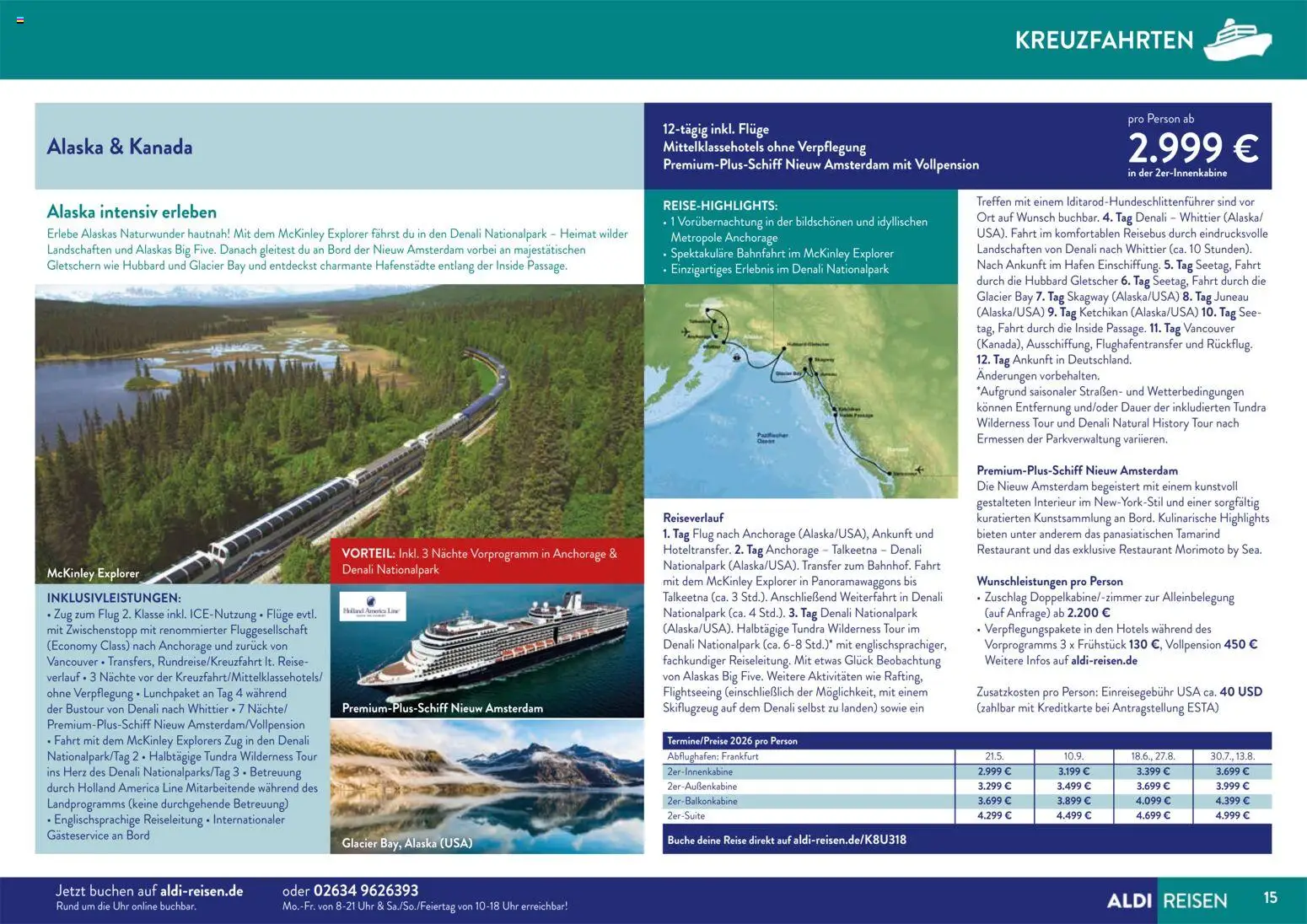 Aldi Reisen Unsere Traumreisen - Seite 15 - gültig ab 01.11.2025