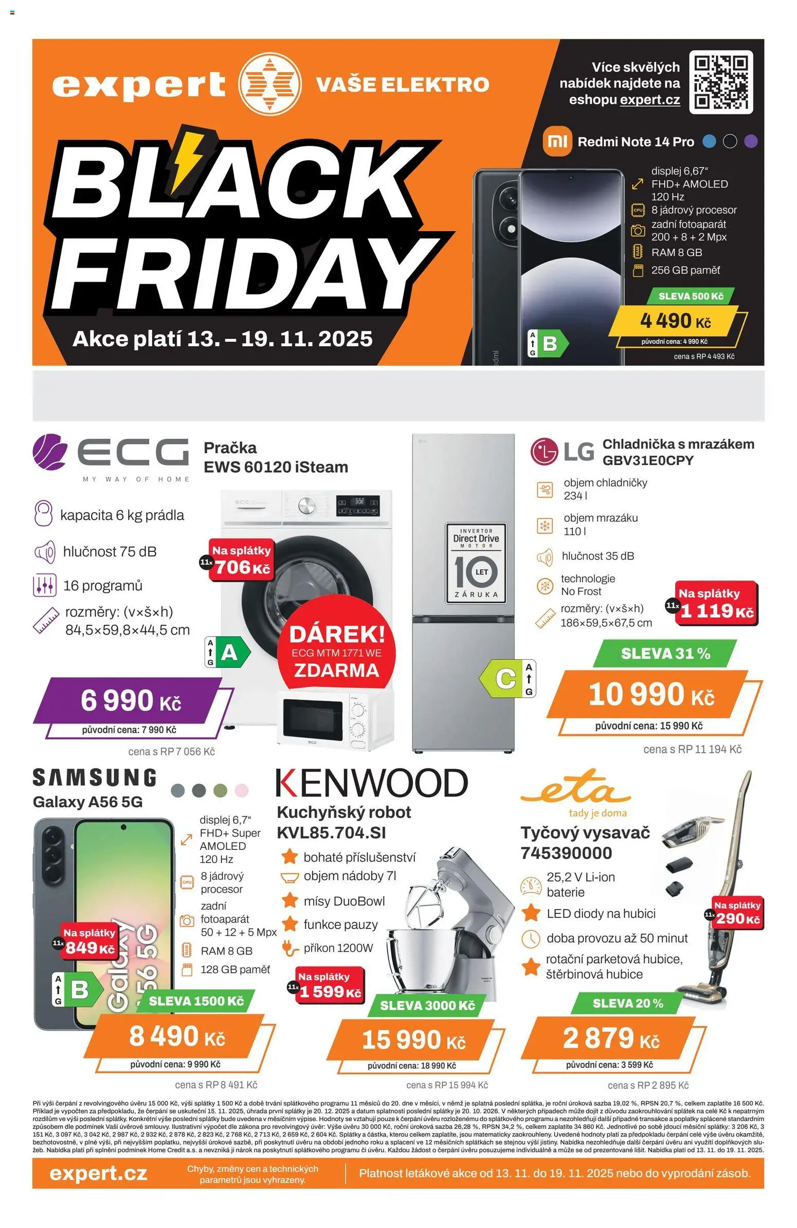Expert elektro Black Friday - strana 1- platný od 13.11.2025