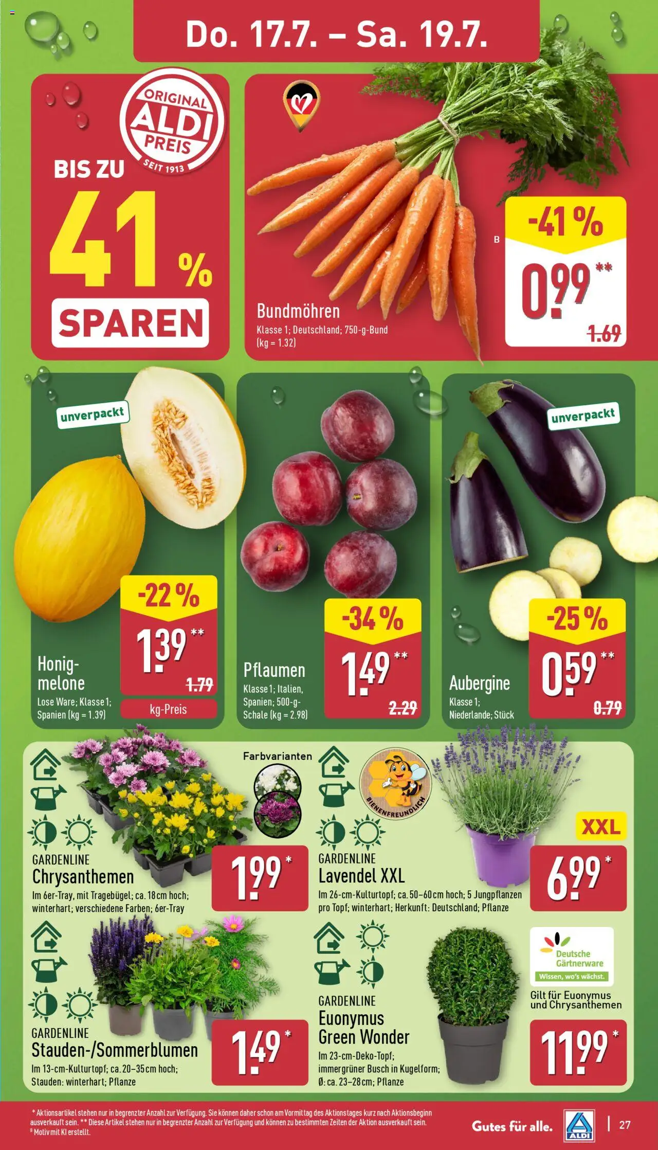 Aldi Prospekt 	 - Seite 27 - gültig ab 14.07.2025