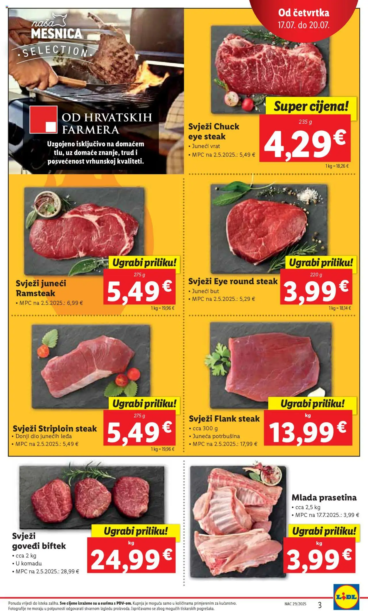 Katalog Lidl - stranica 3- važeći od 17.07.2025