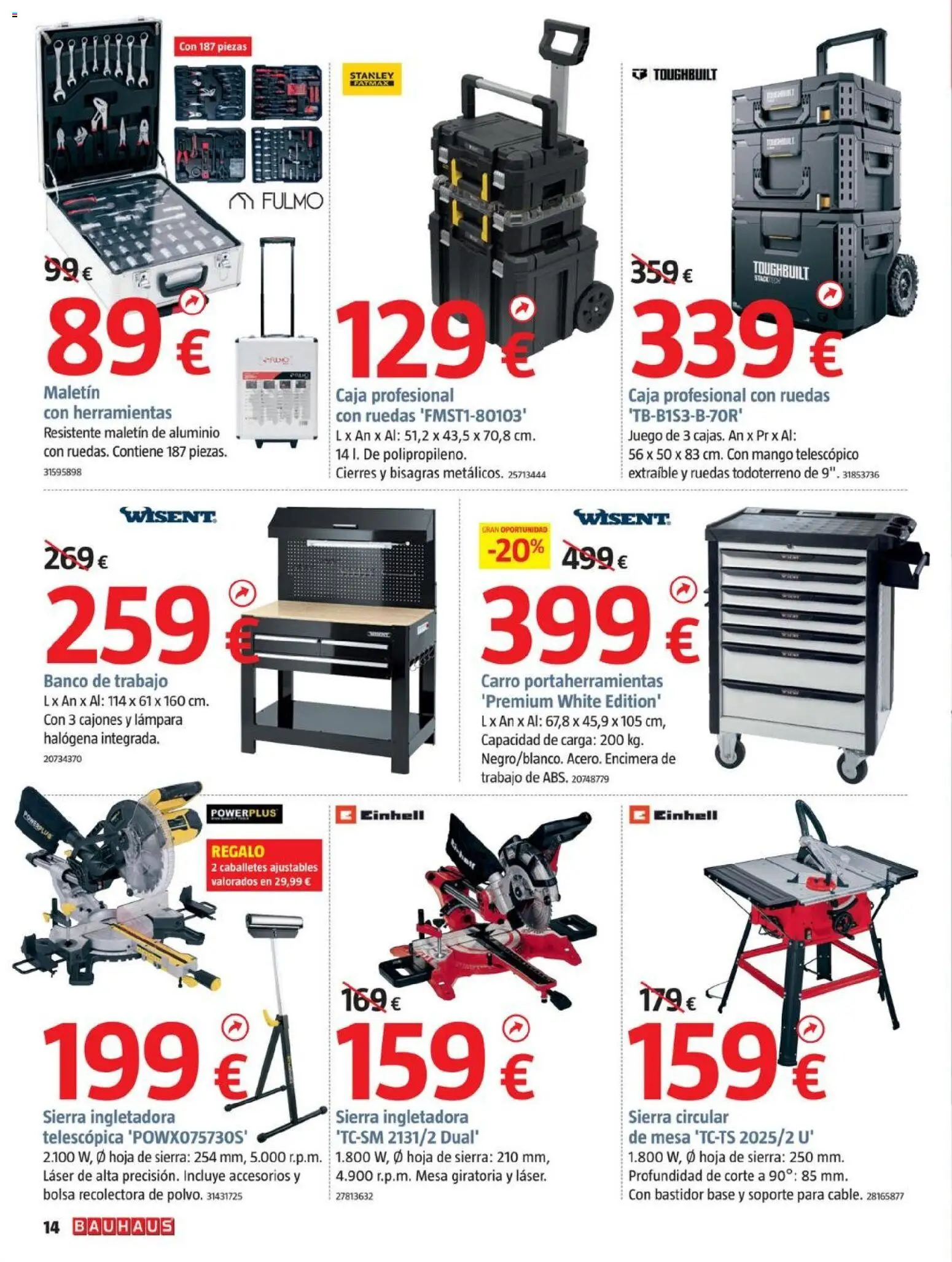 Bauhaus folleto - Página de 14 - Válido desde 17/11/2025