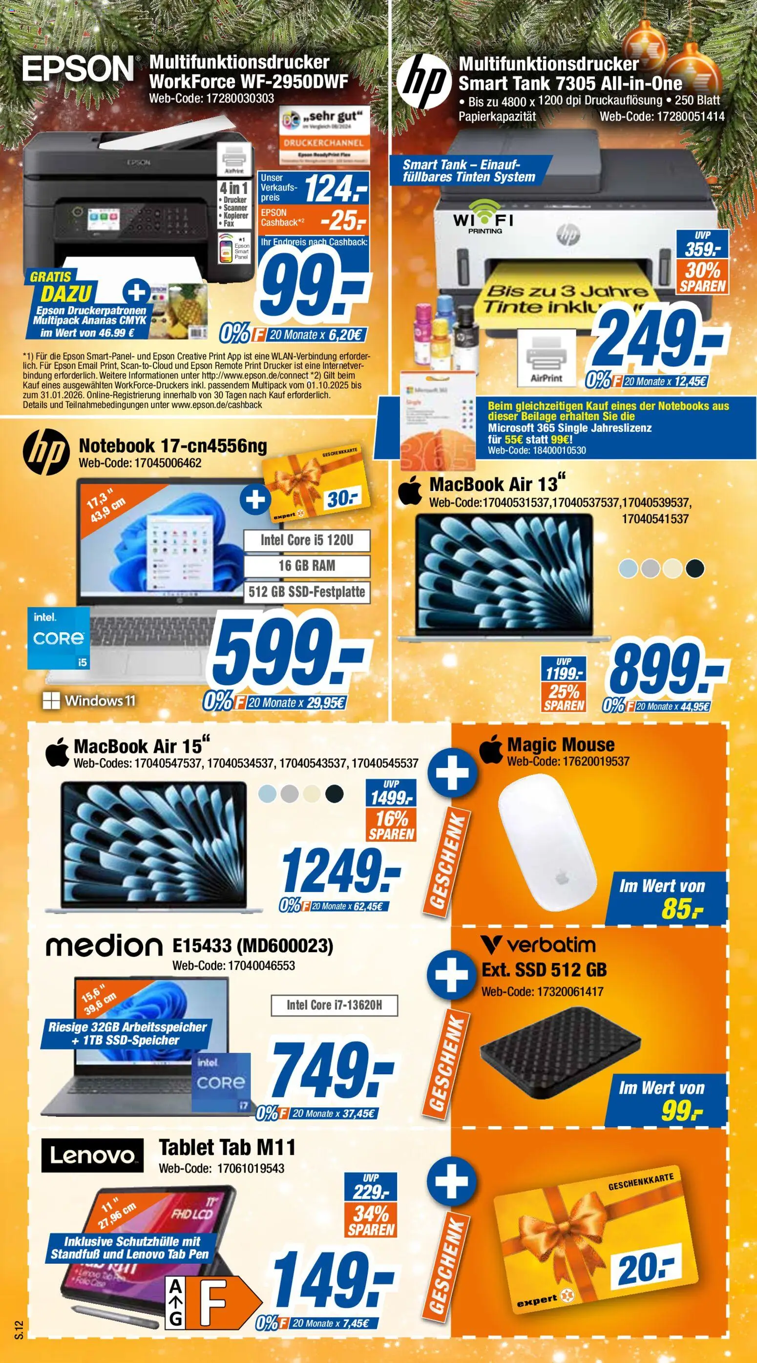 Expert Prospekt 	 - Seite 12 - gültig ab 08.12.2025