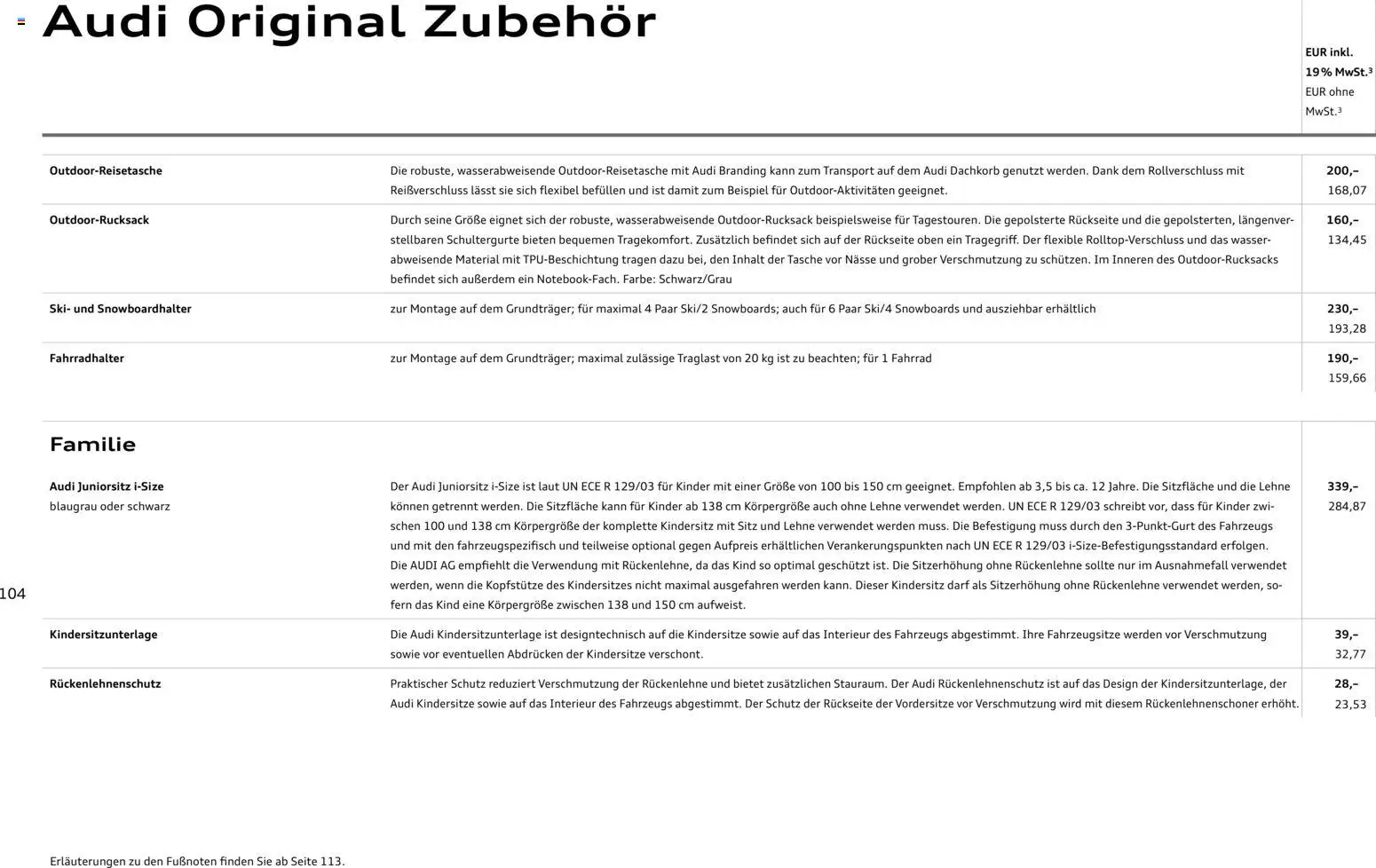 Audi e-tron GT - Seite 104 - gültig ab 28.10.2025