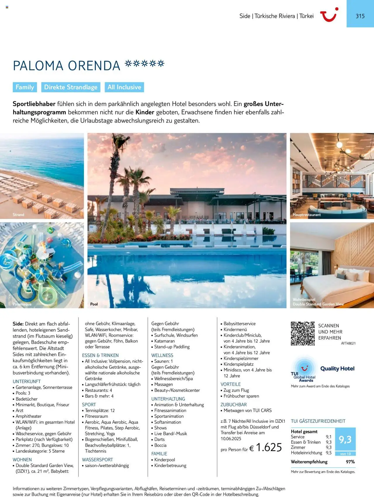 Aida - Südeuropa & Nordafrika 2025/26 - Seite 315 - gültig ab 01.01.2025