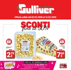 Anteprima Volantino Gulliver	 valida dal 03/02/2026