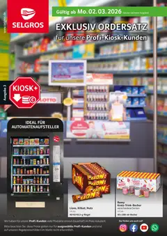 Vorschau Selgros Ordersatz gültig ab 02.03.2026