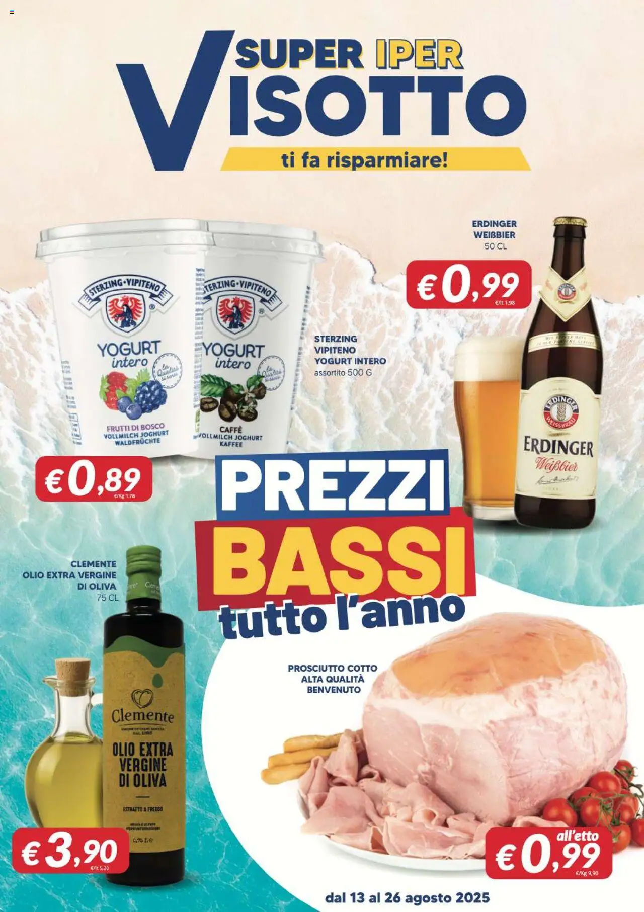 Volantino Visotto	 - pagina 1 - valido dal 13/08/2025