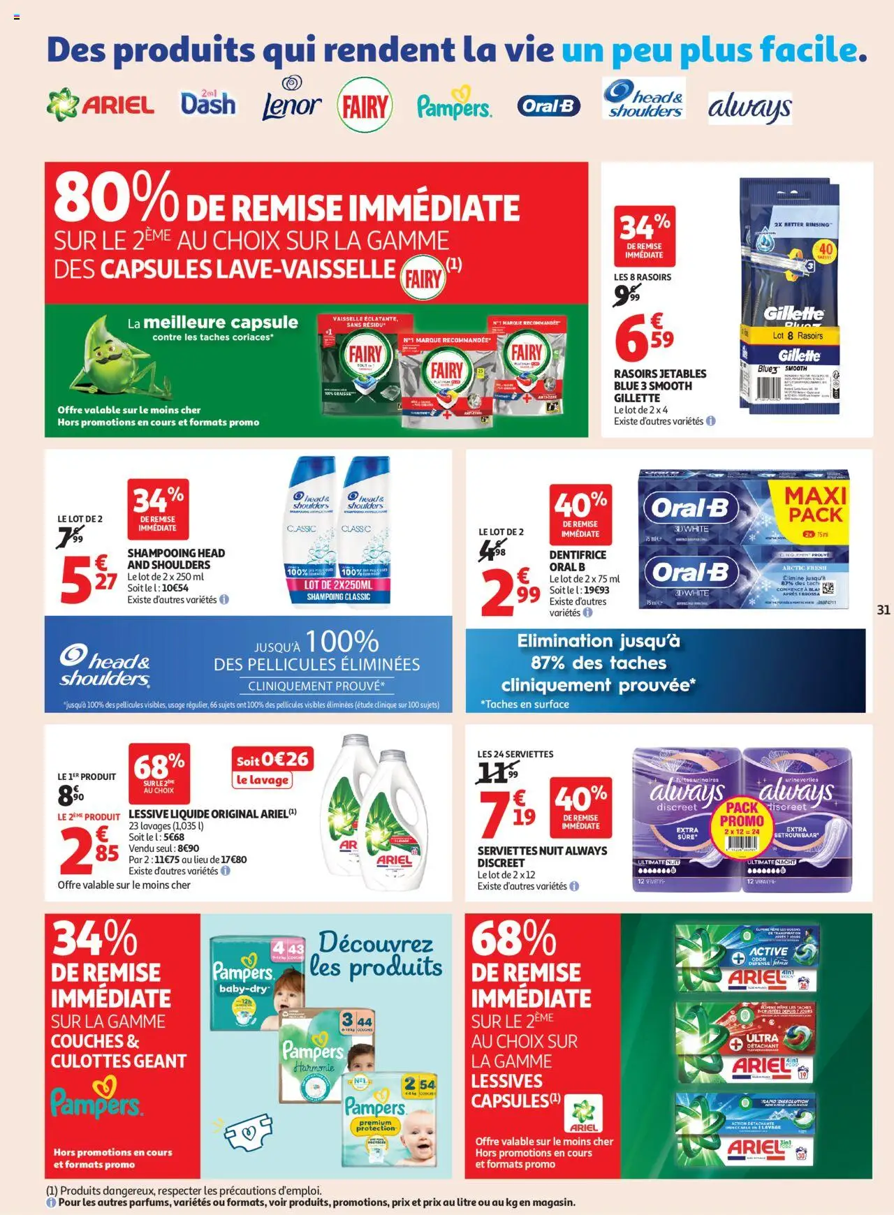 Auchan - C'est parti pour une année moins chère dans votre super - pagina 31- geldig vanaf 16/07/2025