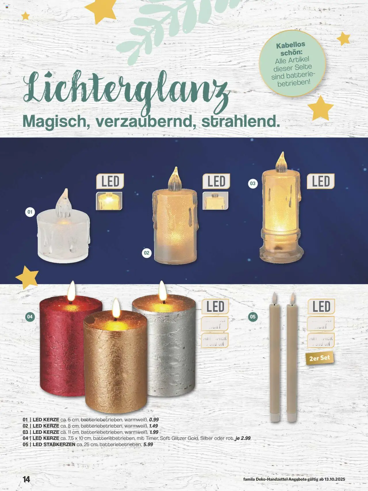 Famila Nordwest Die schönste Zeit des Jahres - Seite 14 - gültig ab 13.10.2025