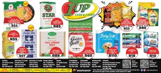 Preview 1UP Cash & Carry Specials valid from 16/09/2025