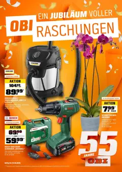 Vorschau Obi Prospekt 	 gültig ab 16.10.2025