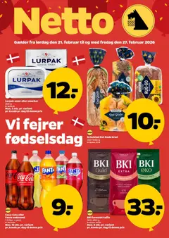 Forhåndsvisning Netto - Tilbudsavis gyldig fra 21/02/2026