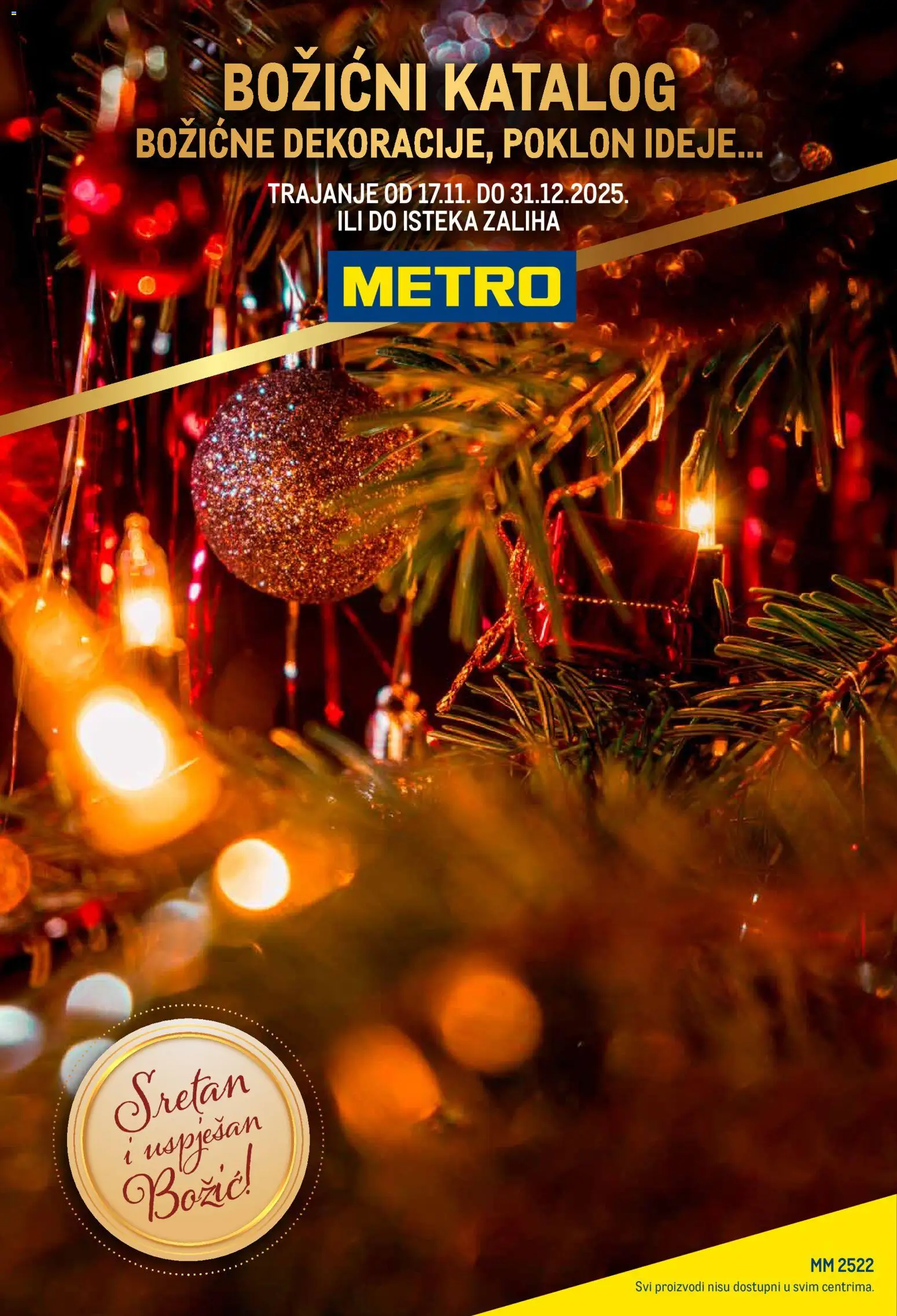 Metro - Božićni katalog - stranica 1- važeći od 17.11.2025