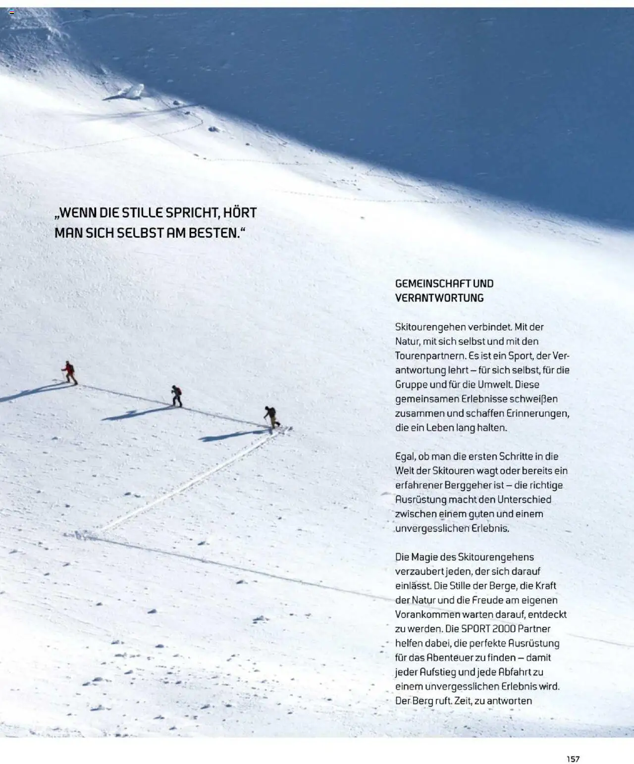 Sport2000 Prospekt Home of Schnee erleben - Seite 157 - gültig ab 23.09.2025