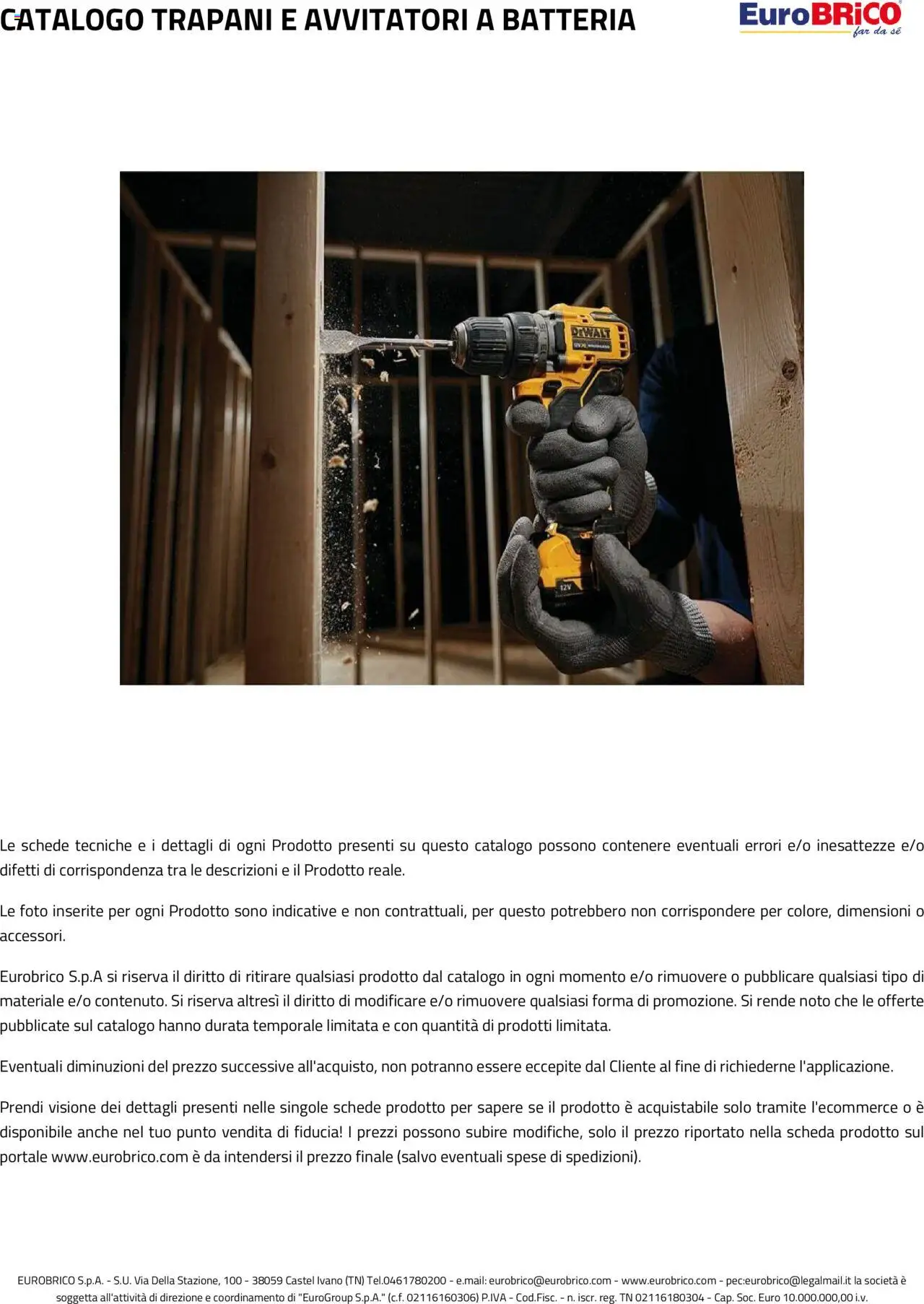 Eurobrico Trapani e Avvitatori a Batteria catalogo - pagina 31 - valido dal 23/07/2025