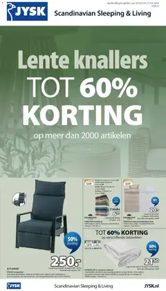JYSK folder - Lente knallers geldig vanaf 30-03-2026