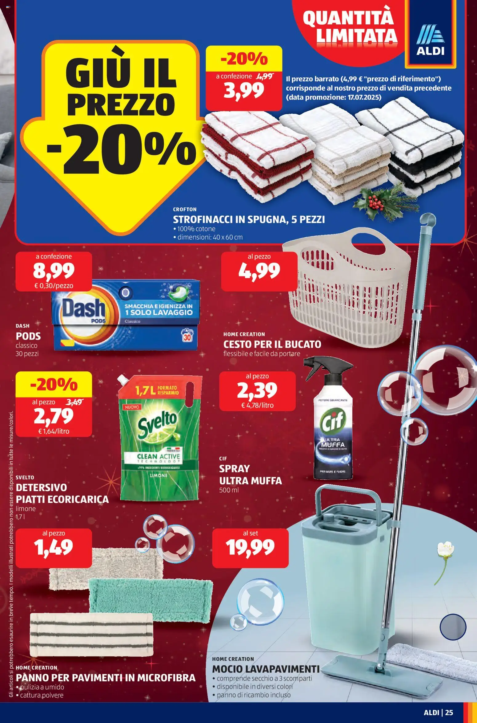 Volantino Aldi	 - pagina 25 - valido dal 15/12/2025