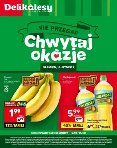 Podgląd Delikatesy Centrum Gazetka - Ślemień Otwarcie ważny od 09.10.2025