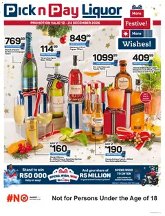 Preview Pick n Pay - Liquor Specials valid from 12/12/2025