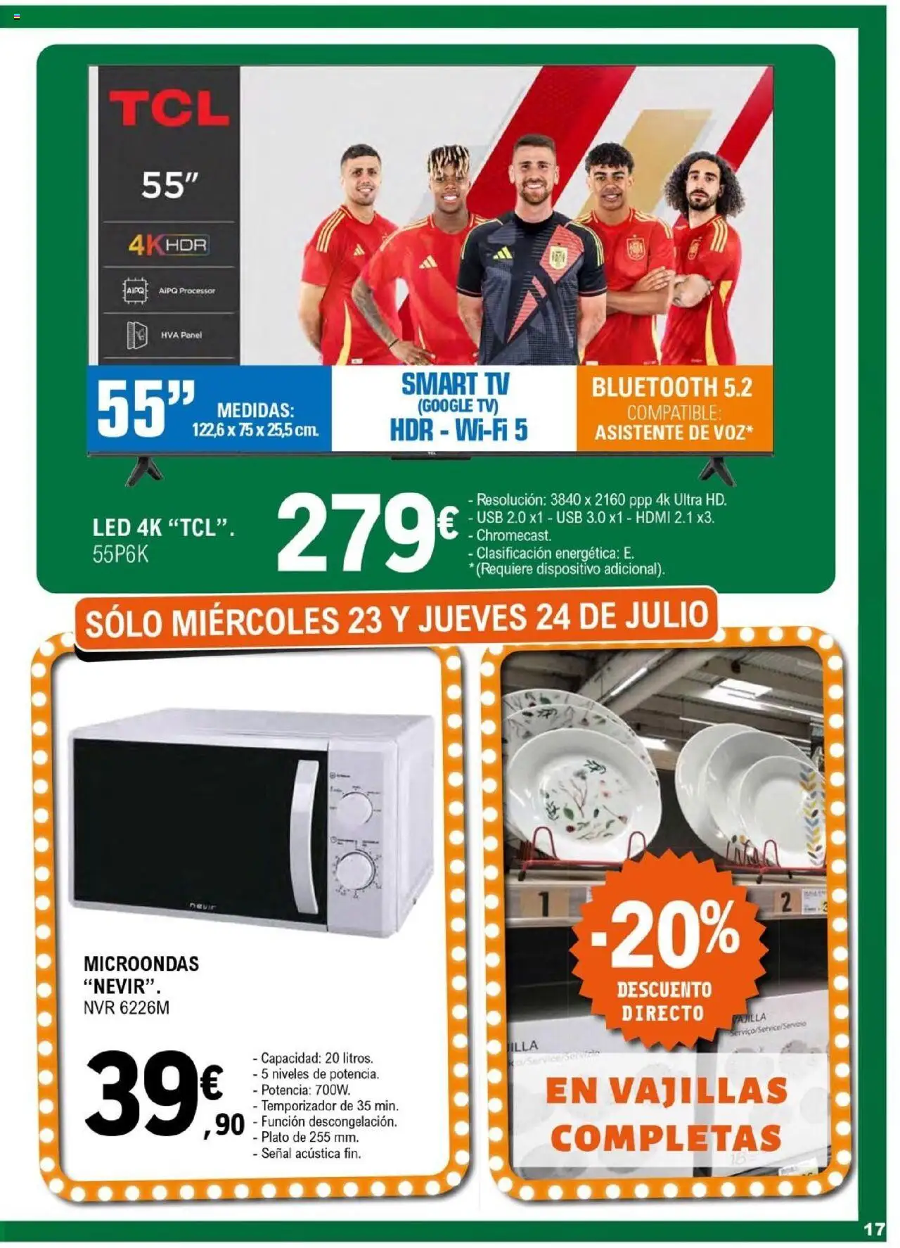 E.Leclerc - Descubre la Calidad y Frescura en Hipermercados E Leclerc - Página de 17 - Válido desde 16/07/2025