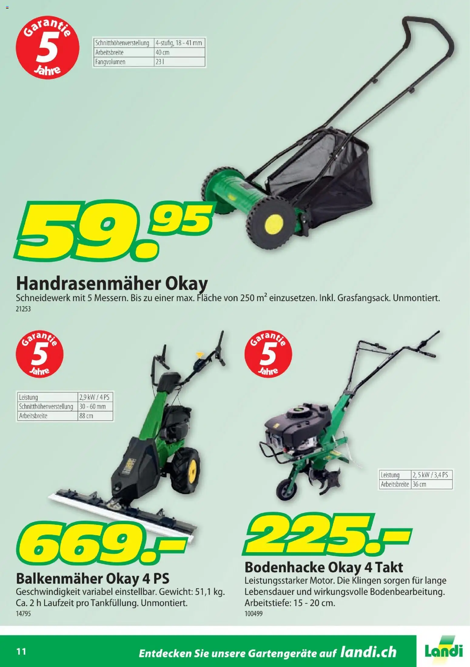 Landi Aktionen Garten - page 11- valid from 20.01.2026