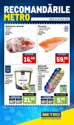 Metro catalog - Recomandările  valabil de la 14.07.2025