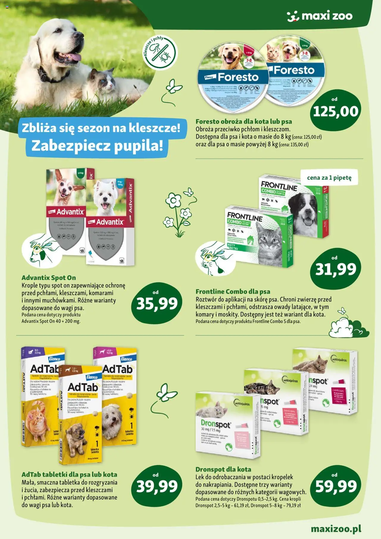 Maxi Zoo Gazetka - Foresto - strona 1- ważny od 01.04.2025