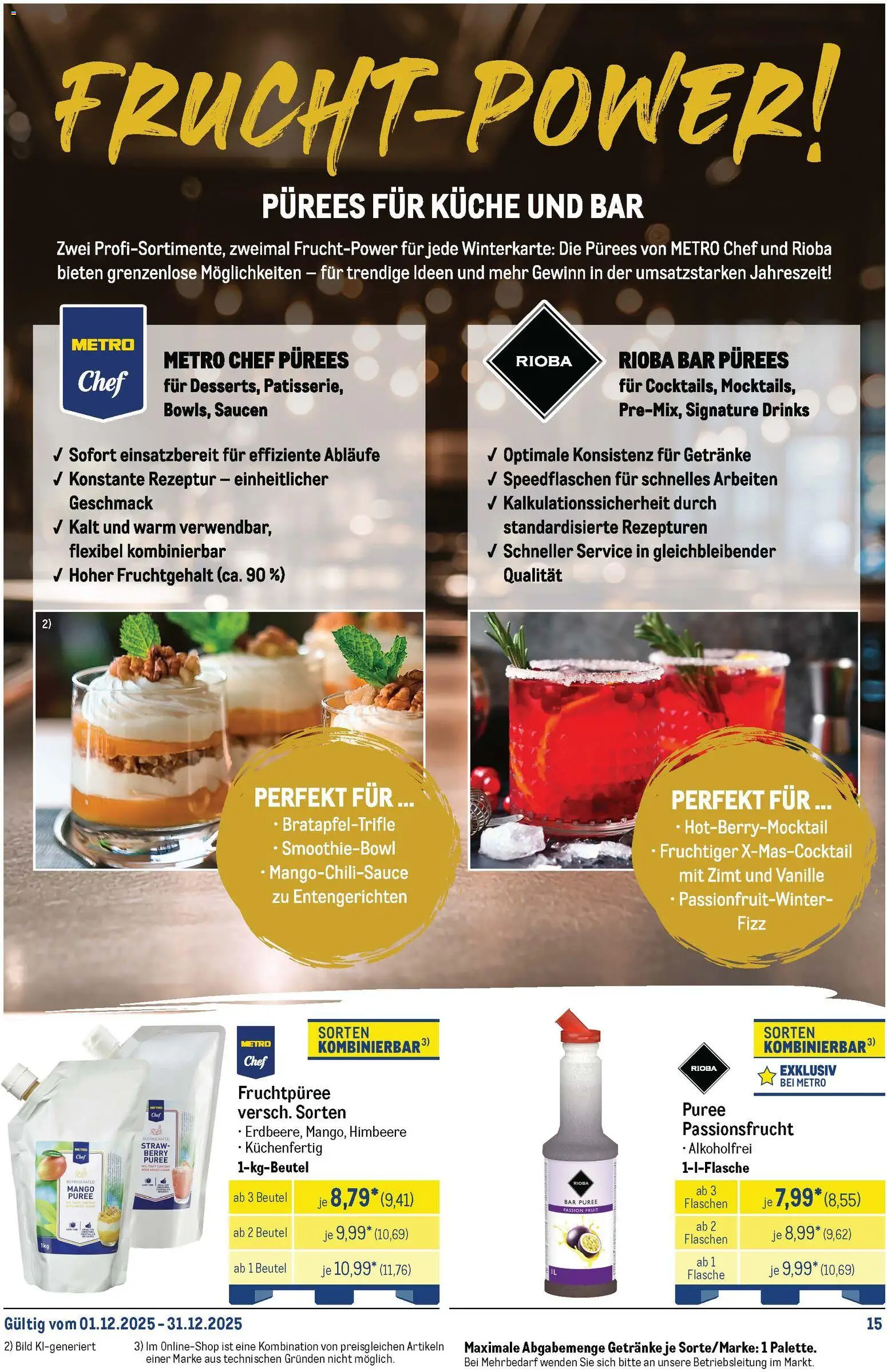 Metro Monats-Menü - Seite 15 - gültig ab 01.12.2025