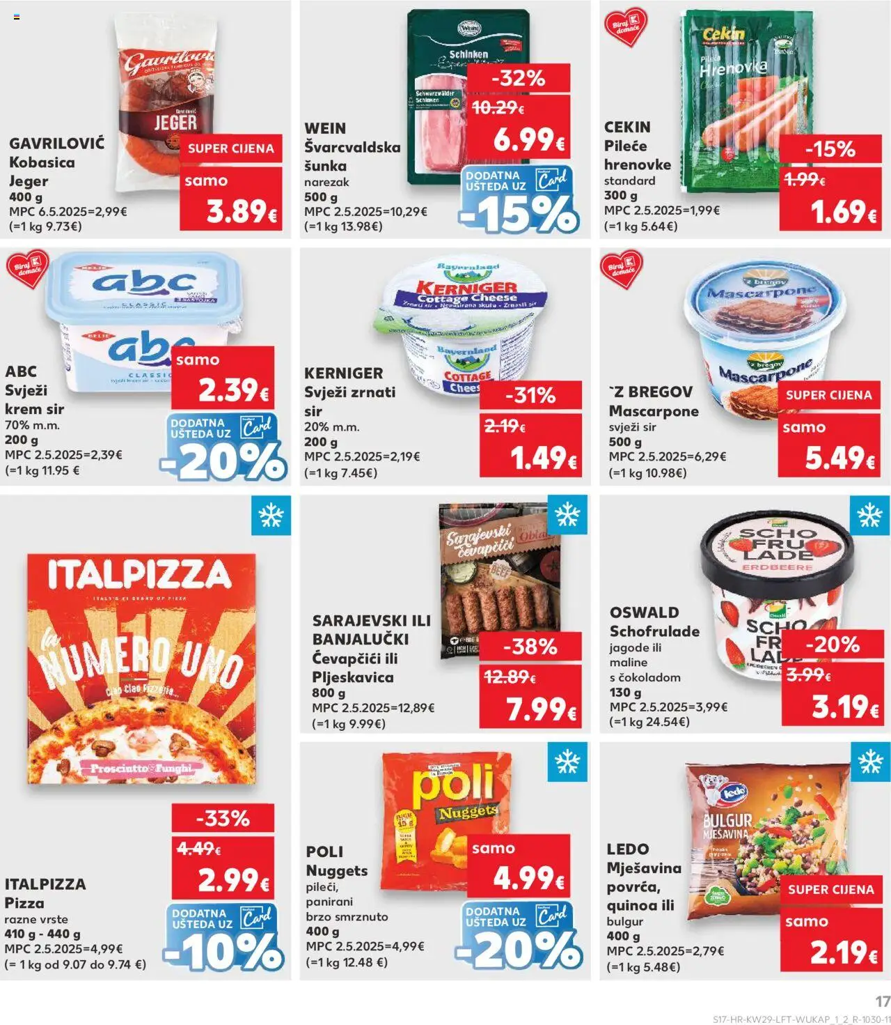 Ponuda Kaufland - stranica 17- važeći od 16.07.2025