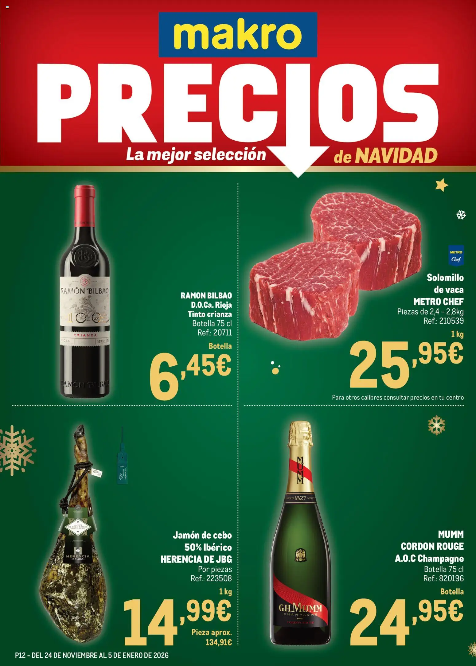 Makro - Precios Navidad Centro - Página de 1 - Válido desde 24/11/2025