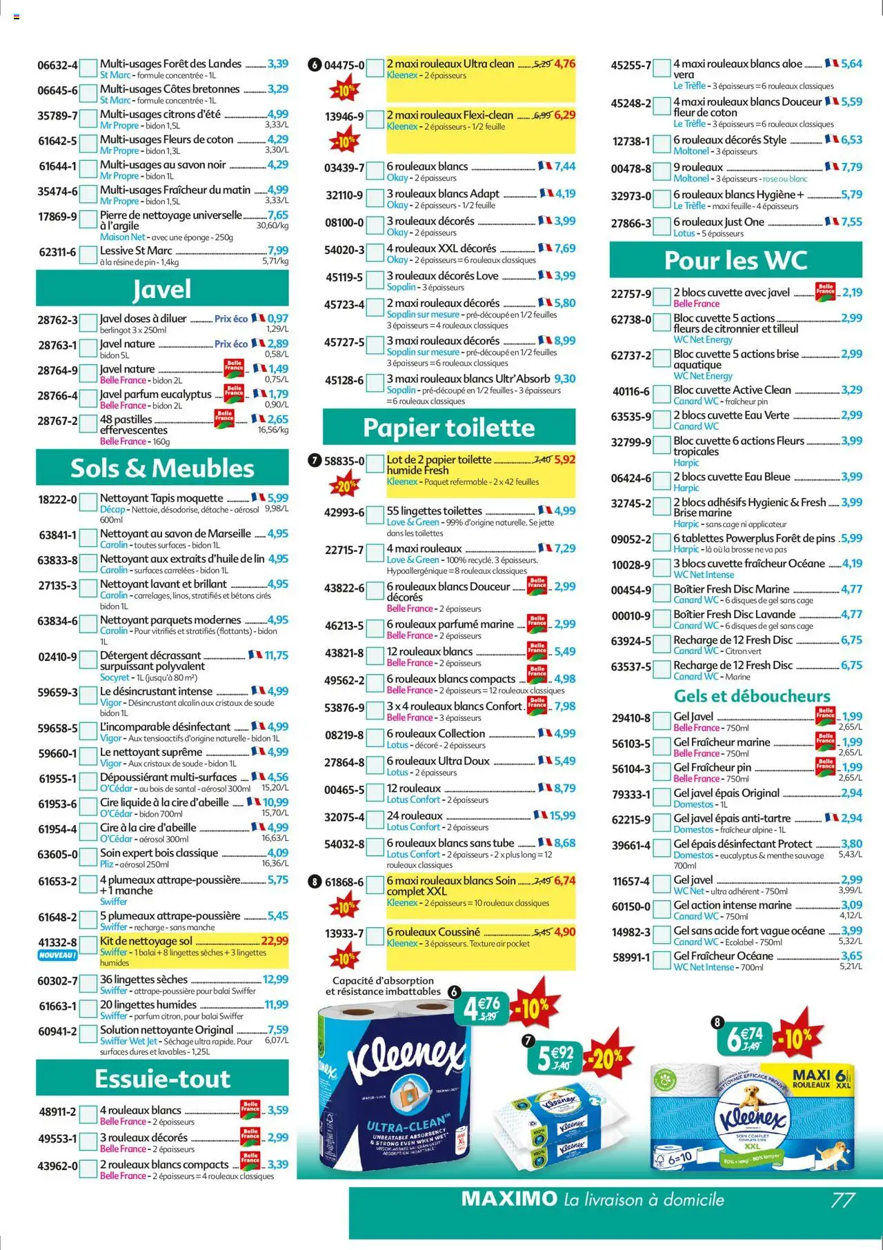 Maximo prospectus - page 77 - valable à partir du 07/07/2025