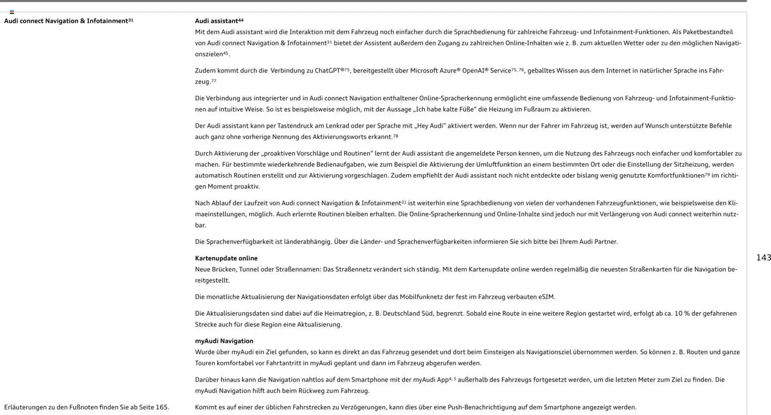 Audi A6 - Seite 143 - gültig ab 28.10.2025