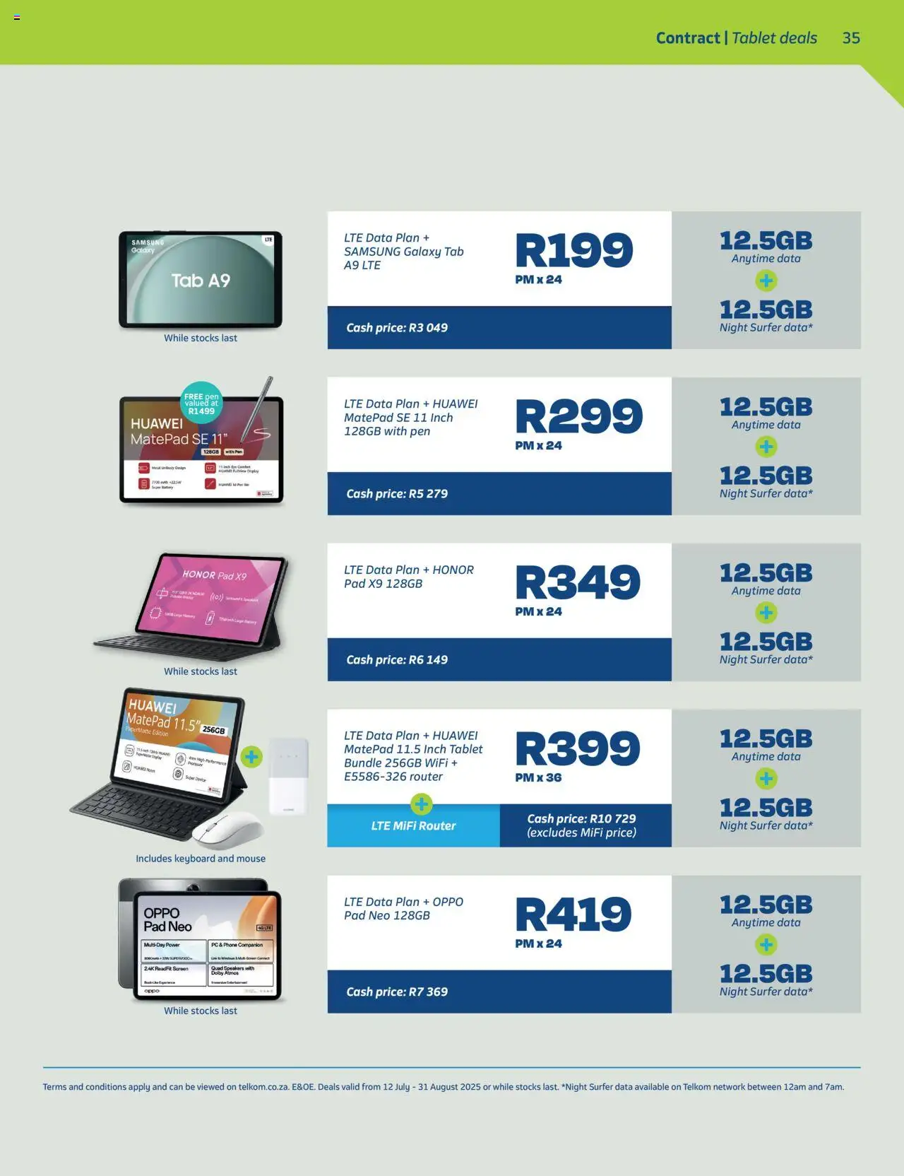 Telkom Deals - page 33- valid from 12/07/2025