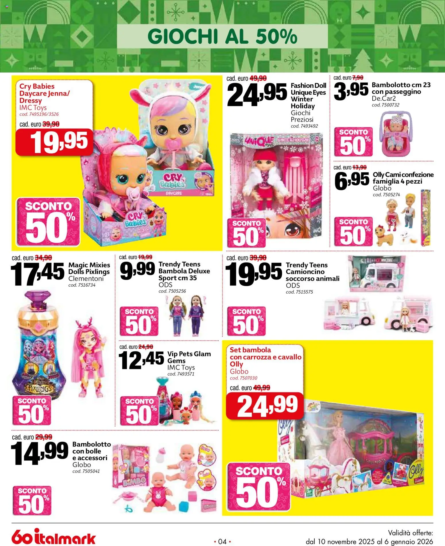 Italmark Giochi catalogo - pagina 4 - valido dal 10/11/2025