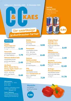 Vorschau C&C Prospekt gültig ab 03.11.2025