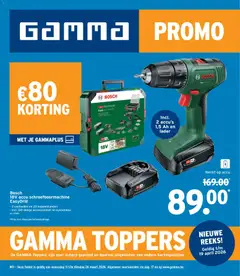 GAMMA folder geldig vanaf 11/03/2026
