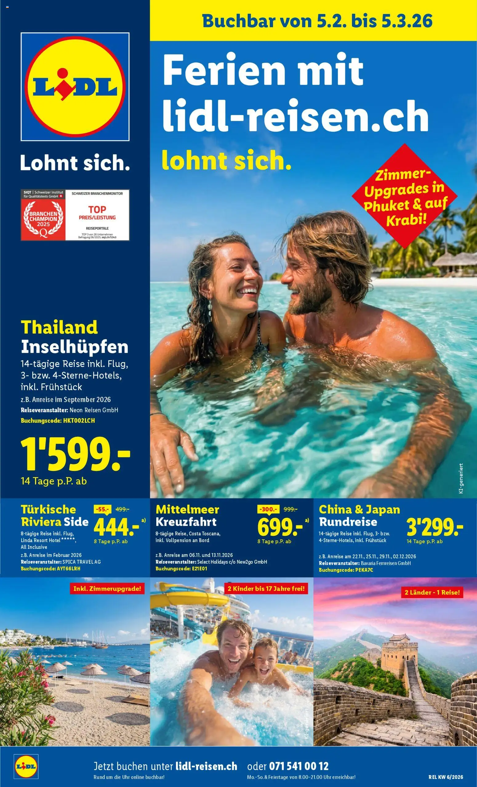 Lidl Aktionen Februar Sonderflyer - Seite 1- gültig ab 05.02.2026