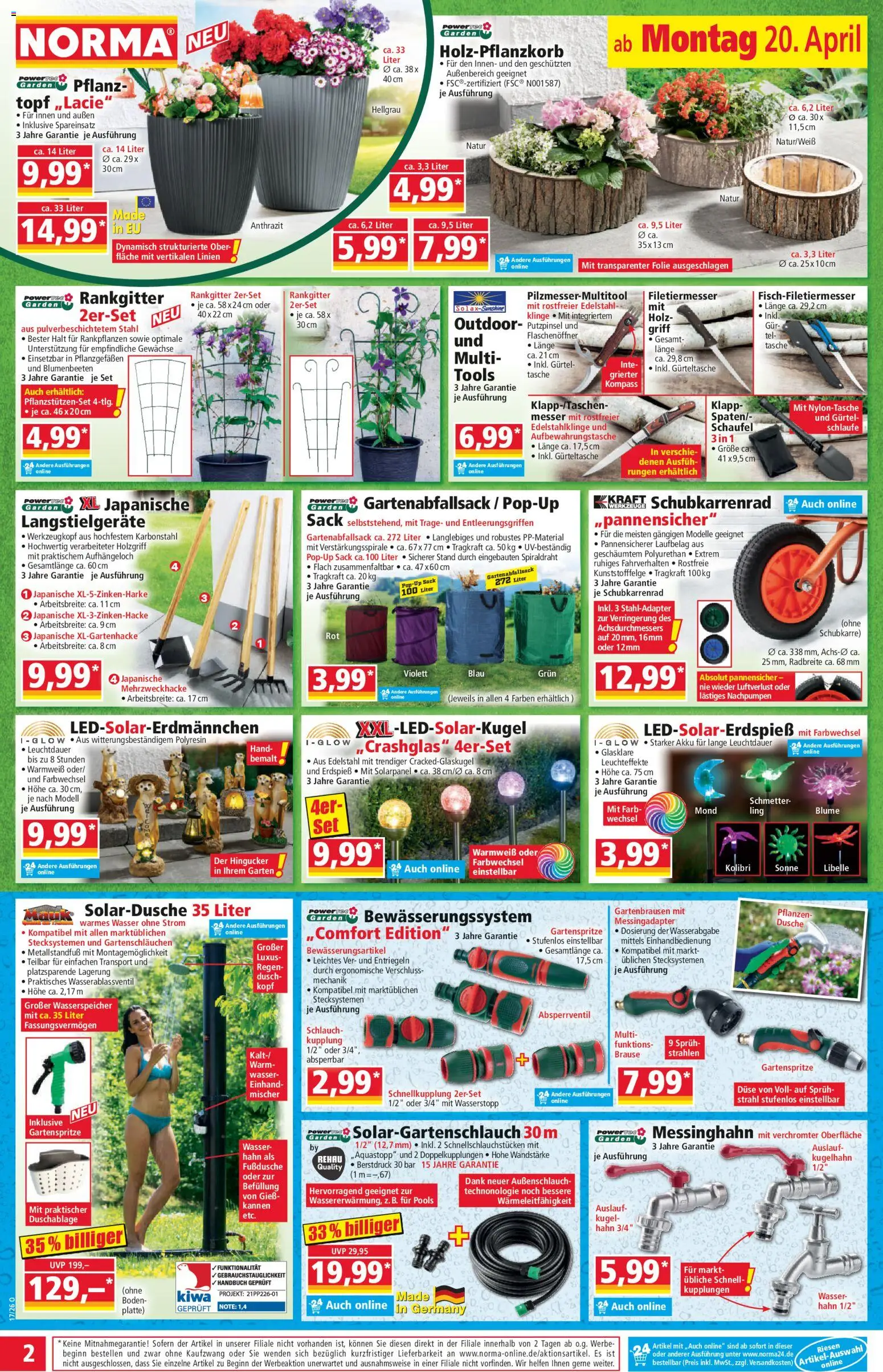 Norma Prospekt - Seite 2 - gültig ab 20.04.2026
