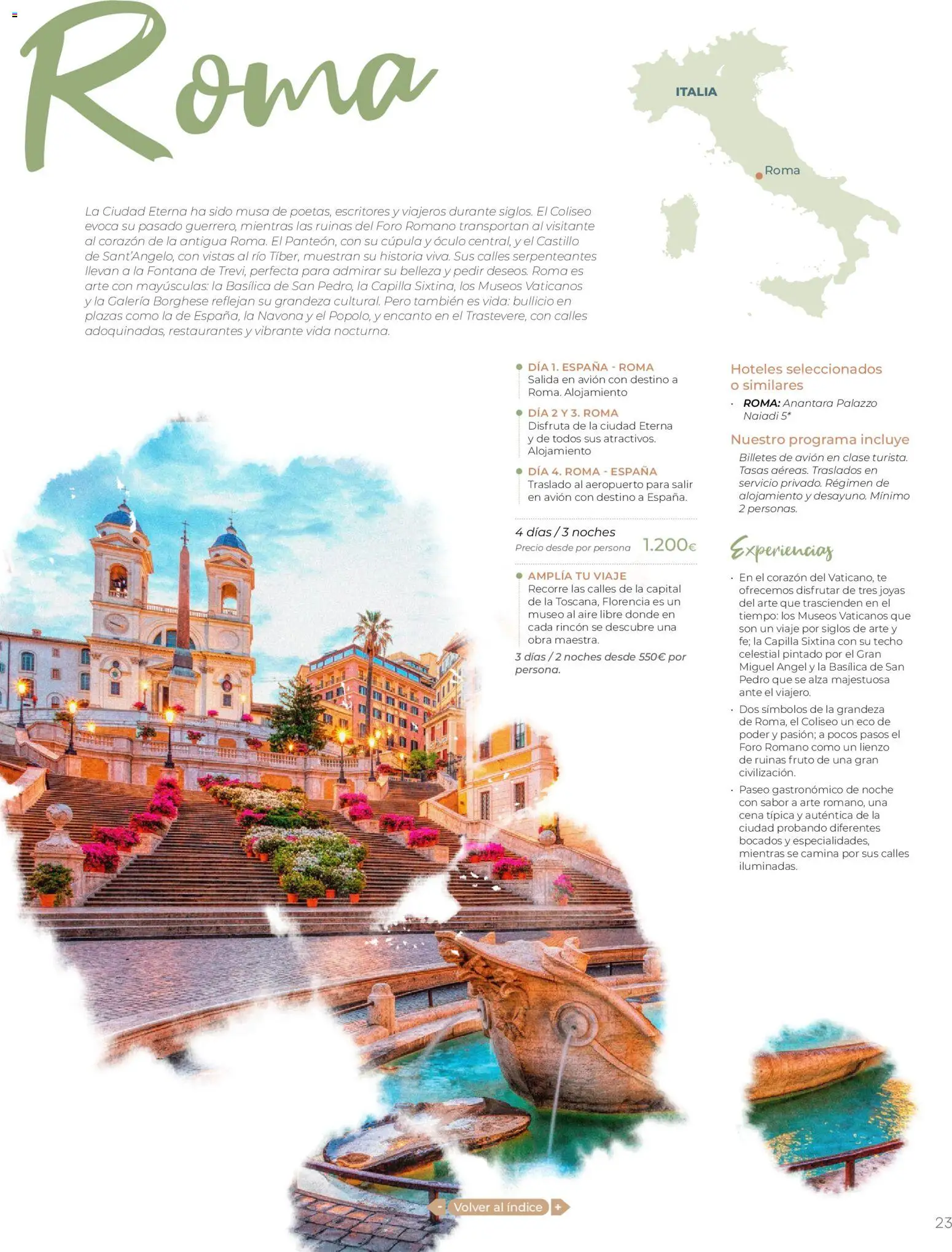 Viajes El Corte Inglés - Catálogo Tourmundial Premium - Página de 23 - Válido desde 01/01/2026