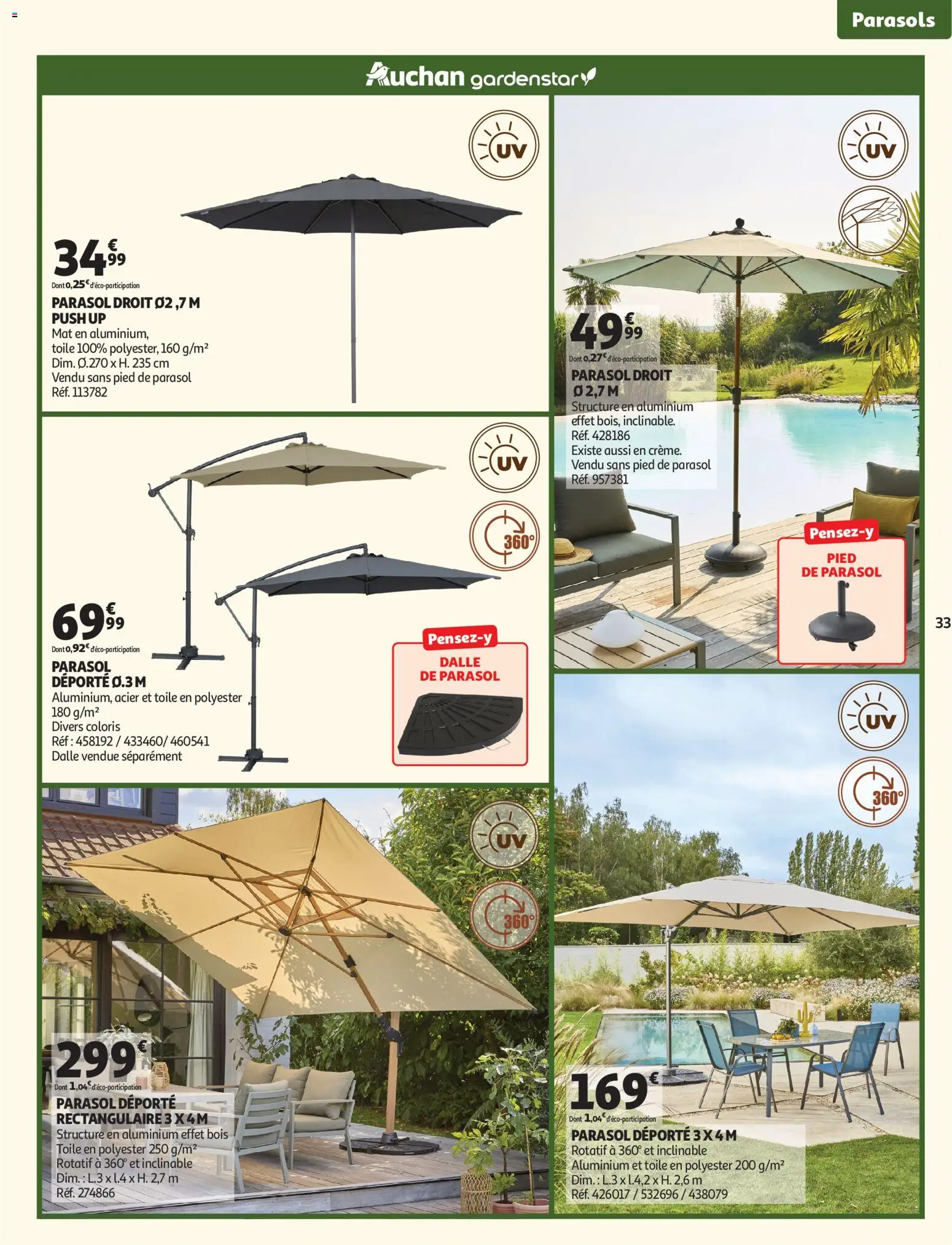 Auchan - Jardinage, meubles jardin - page 33- valid from 03/03/2026