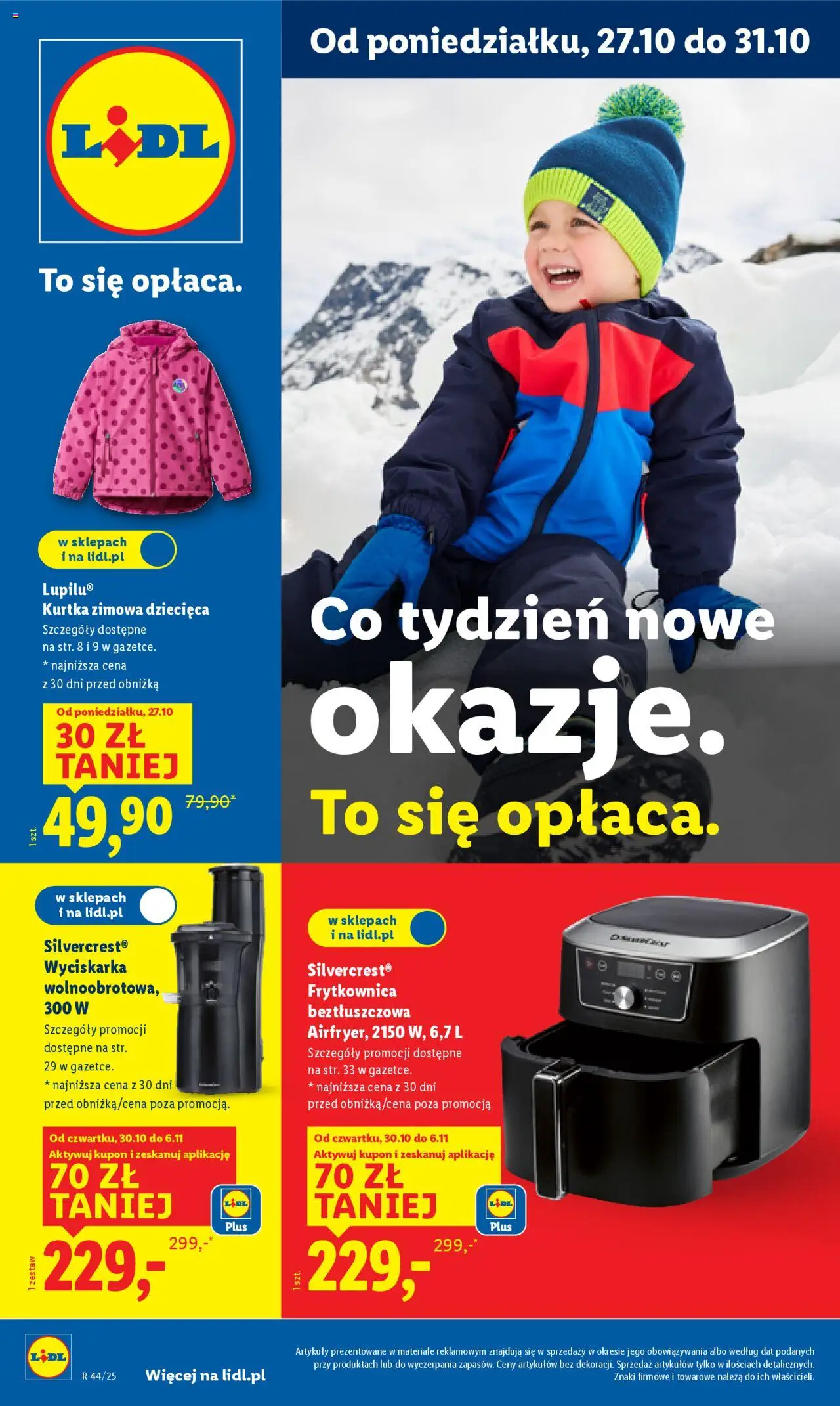 Lidl Katalog - strona 1- ważny od 27.10.2025